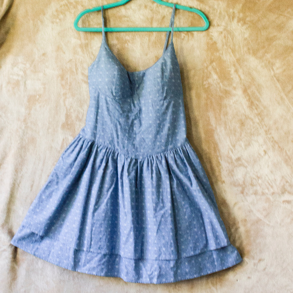 American Rag Dresses & Skirts - NWT American Rag Chambray Flare Dress